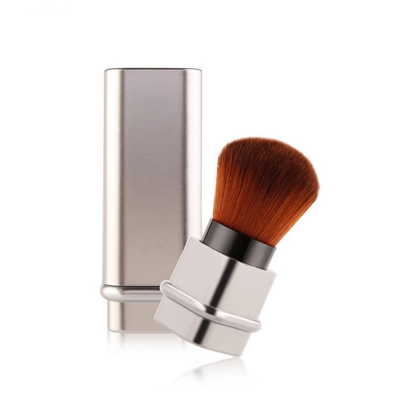 Makeup brush with cover