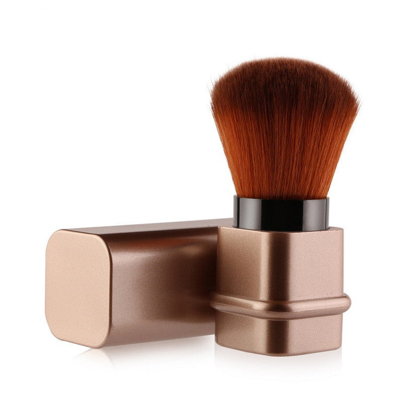 Makeup brush with cover