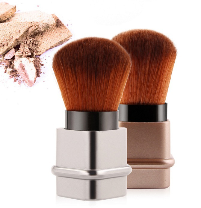 Makeup brush with cover
