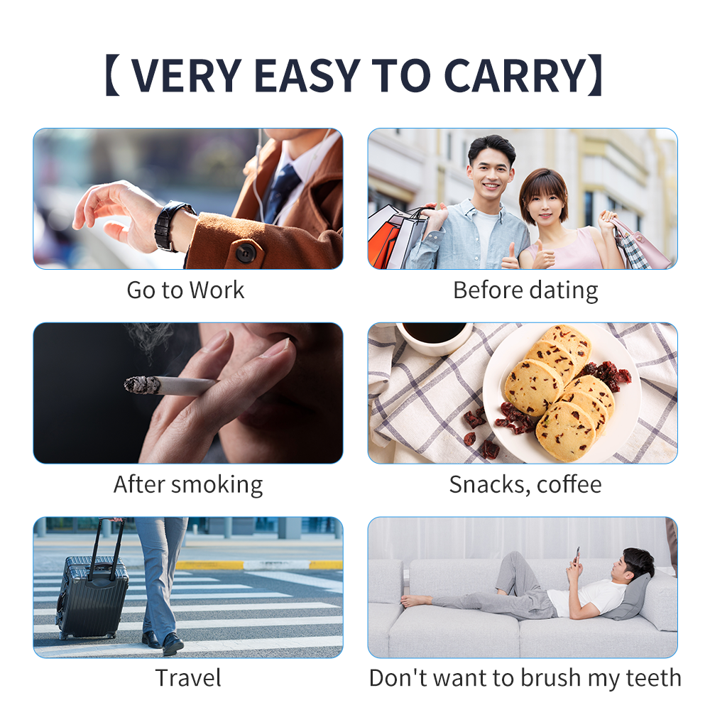 Travel solid toothpaste tablets