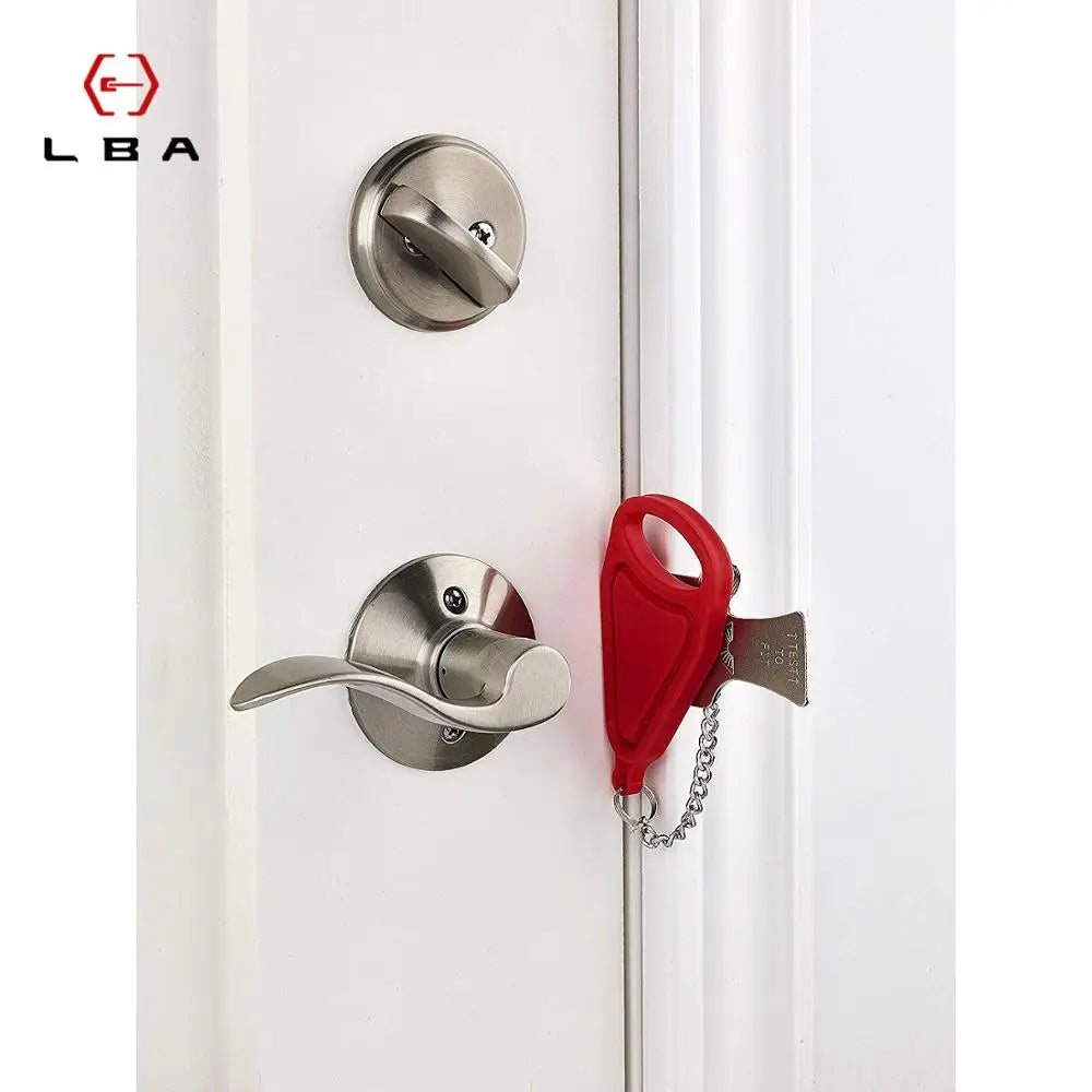 Portable Hotel Door Lock Locks Self-Defense Door Stop