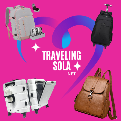 Traveling Sola's Luggage, Backpacks, and Purse Collection