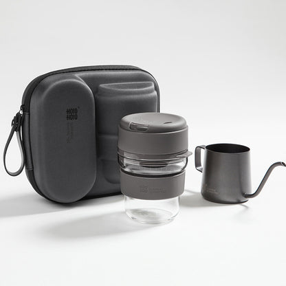 Coffee Hand Pot Set, Drip Type And Portable