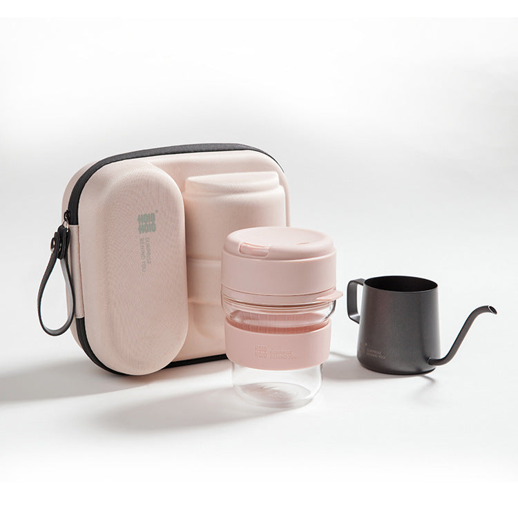 Coffee Hand Pot Set, Drip Type And Portable