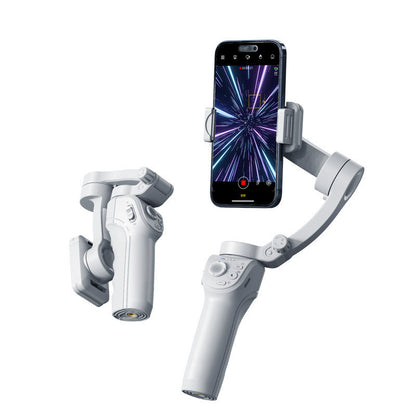 Hand-held Tripod Head Three-axis Anti-shake Stabilizer AI Intelligent Face Recognition