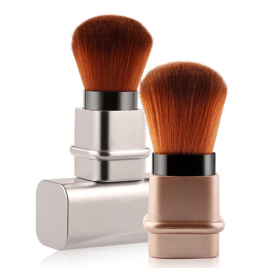 Makeup brush with cover