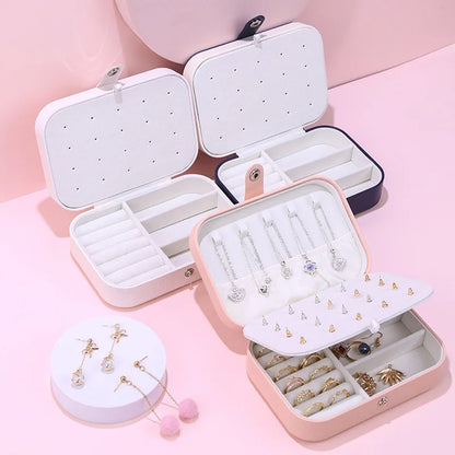 Portable Jewelry Box Organizer