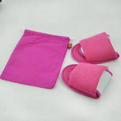 1 pair Home Hotel Breathable Slippers