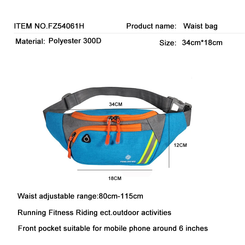 Running Waist Bag Sport Pack Cycling Bag Belt