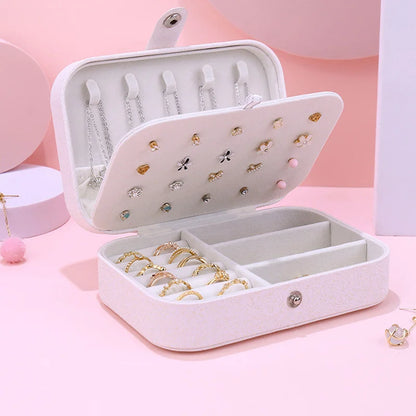 Portable Jewelry Box Organizer