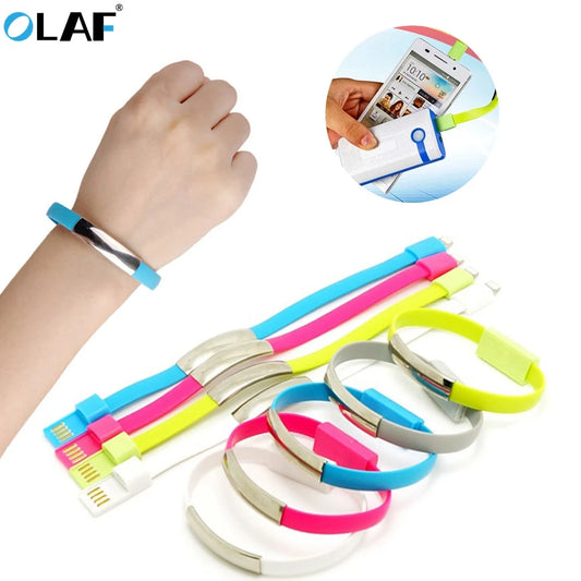 Bracelet USB Charger Cable Wearable Portable