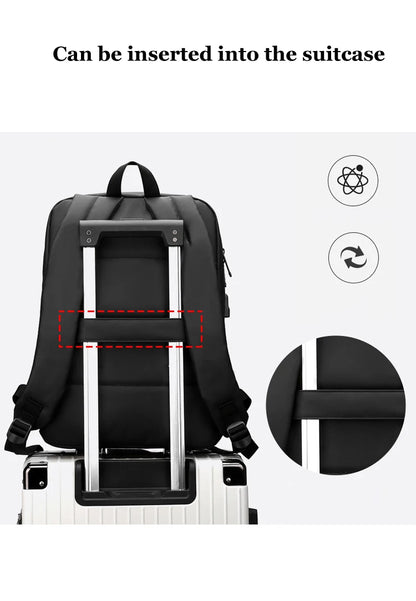 Business backpack waterproof travel Laptop Backpack