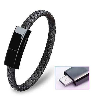 Bracelet Mobile Phone Data Cable USB Type C Cable for Apple
