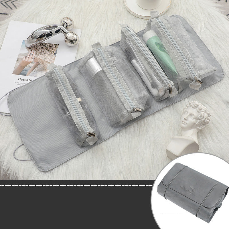 4pcs Cosmetic Bag Foldable Removable Travel Bag