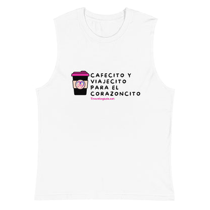 Cafecito y Viajecito Tank Top Shirt